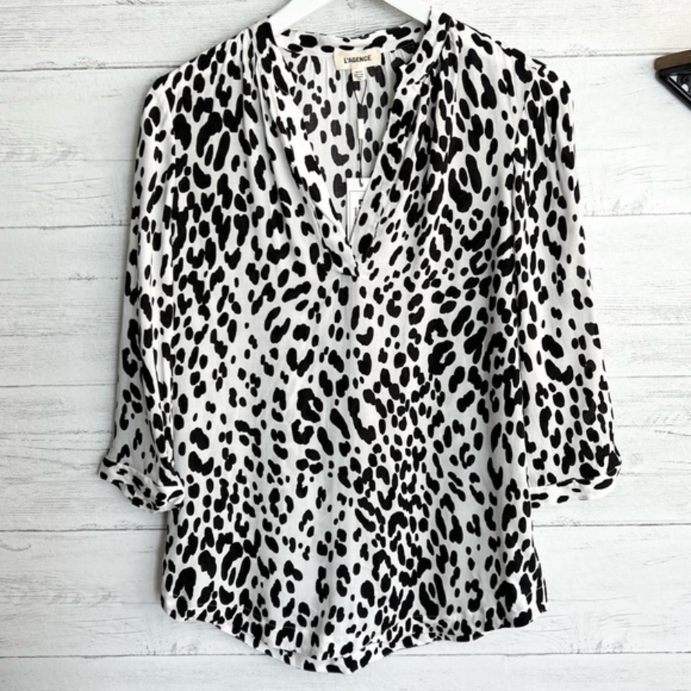 L’agence Leopard Print Tunic
